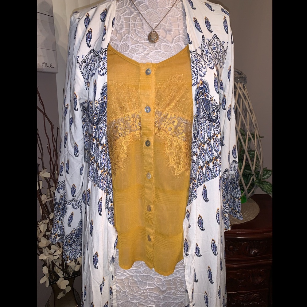 Delicate Racerback Lace Top - Picture 9 of 9